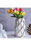 Ceramic flower vase, size 25*14 cm