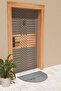 Modern Digital Gray Happy Smile Doormat - Door Front Mat - 4