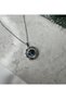 316L Stainless Steel Women Planet Necklace Gift for Lover Friend with Zircon Stone - 4
