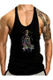 Men's Sports Tank Top Cotton Fabric Fitness & Gym Training