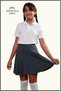 Skirt with Shorts Anthracite High Waist Pool-Sea Sports and Daily Use Skirt with Shorts 4101 - 6