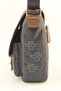 Unisex Black Canvas Paw Print Waterproof Postman Business School Briefcase Laptop Bag **Cloth Bag with Gift - 3