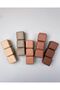 Wooden Cubes - 3cm - Set of 15 - Handmade, Wooden Toy, Open-Ended Natural Toy for Babies and Children - 9