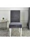 1pc Velvet Chair Cover Chair Cover - 2