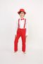 BOY'S 23 APRIL 29 OCTOBER LINEN SHIRT PANTS MOON STAR PRINTED SLING BOW TIE SET SET