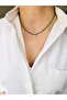 Natural Stone Minimal Polar Star Necklace 45 cm