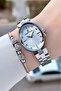 Silver Color Women's Wristwatch and Bracelet