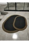 Jute 2-Piece Mat, Bathroom Mat, Door Mat, Balcony Mat, Mat Set, Gift, Dowry