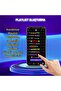 Rgb Led Matrix Panel Digital Screen 17X7 cm App Controlled Remote Controlled 16X32 Led Animation Scrolling Screen - 7