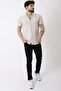 Apaç Collar Striped Ottoman Short Sleeve Shirt Jl_40364 - 4