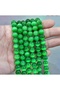 Natural Stone Cat's Eye 8 mm 1 String Average (49 Pcs)