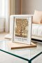 Framed Gustav Klimt "The Tree of Life" Premium Painting: Life Cycle and Universal Art - 3