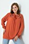 Mother's Bluz with Silk Cloth Embroidered - 5