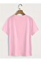 Bear in Love Printed T-Shirt, Short Sleeve Crew Neck Casual Top for Summer and Spring, Women's Clothing - 4