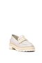 D25YA-7300 Women's Genuine Leather Casual Shoes Beige - 2