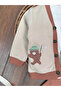 Camping bear print front buttoned fisherman collar bodysuit 3-piece baby boy set cg 256606 - 5