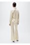 Satin Straight Cut Pants - 4