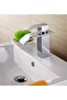 Basin Faucet Chrome Waterfall Square Body Tilted Basin Vanna Armaturedouble Entry Faucet Luxury Ergonomic - 2