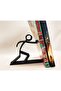 حامل كتب مزخرف، دعم الكتب، حامل كتب Stickman-Garbage Man - 2