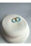 Turquoise Jewelled Hoop Earrings - 4