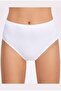 White Women's Bato Panties with Bow and Piping 10 Pieces
