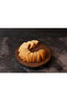 Large 29 Cm Wooden Serving Tray Pedestal Serving Tray Walnut Color - 5