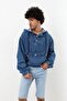 Men's Jean Sweatshirt Dark Blue