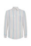 Striped Regular Fit Pocket Long Sleeve Shirt - 5