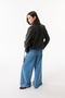OVERSIZE BIKER JACKET - 2
