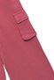 Girl's 100% Cotton Hooded Wide Leg Pink Tracksuit Set - Children's Clothing - 5