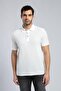 Tyler Men's 100% Cotton Polo Collar T-Shirt Ecru - 2