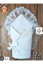 Lacy Baby Blanket 100% Cotton Natural Organic Sleeping Swaddle Gift Newborn Mevlütlük - 2