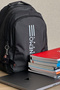 Unisex Black Backpack Large Size Travel School Bag, Sports Bag, 16.9 Inches, 45X30X15Cm 24Lt - 3