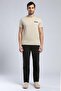 New Normal Bel Normal Cut Straight Leg 100% Cotton Black Men's Trousers