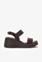 Kelly Brown Genuine Leather Women's Sandals