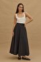Godeli Maxi Skirt Black - 5