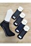 Non-Slip Sole Booties Socks 4 Pairs