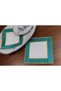 Green Turquoise Pip Studio Love Birds Compatible Cocktail Napkin - 2 Pieces