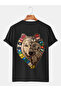 Göktürk Alphabet Premium T-Shirt with Turkish Flag - 2