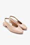 Nicole Nude Genuine Leather Women's Ballerinas - 4