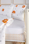 Baby Duvet Cover Set, Liquid Proof Mattresses, Elastic Sheets, Zippered, 100% Cotton - 2