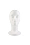 Foam White Head Mannequin - Wig - Hat Display - Lightweight - Suitable for Fixing - 3