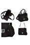 Black Cross Shoulder Bag A213 - 5