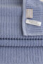 Ivory Blue Bordered Micro Fiber 100% Cotton 2-Piece Hand Face Towel Set 50 X 90 - 50 X 90 1112A - 5