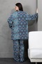 Patterned Multi Kimono Bottom-Top Set - 7