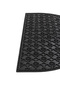 Step Half Moon Outdoor Door Mat Black Pvc 45X70 462709 - 4