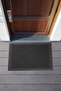 Step outdoor door mat black pvc 45x70