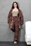 Patterned Multi Kimono Bottom-Top Set - 5