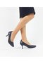 Genuine Leather Black Thin Heel 36-37-38-39-40-41 Size Women's Stiletto - 3
