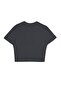 Anthracite 90's Crop Tshirt - 2